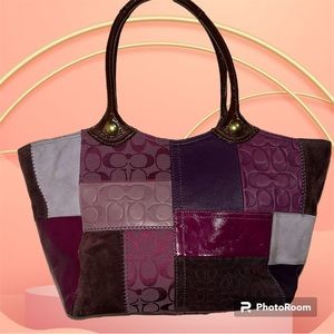 Coach Patchwork Tote Bag 2009 EUC